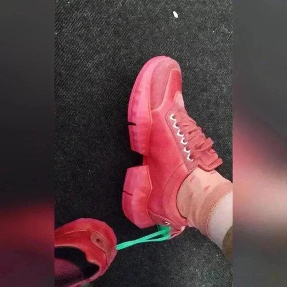 Jimmy Choo Diamond Chunky Sole Sneakers sz 40.5 Man US 7.5 25.5 cm - Picture 6 of 10